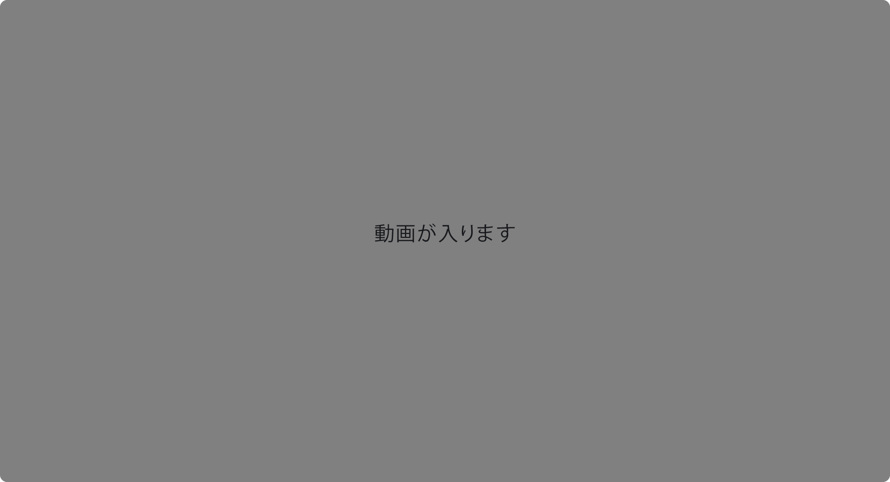 動画が入ります。